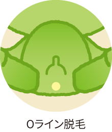 Oライン脱毛